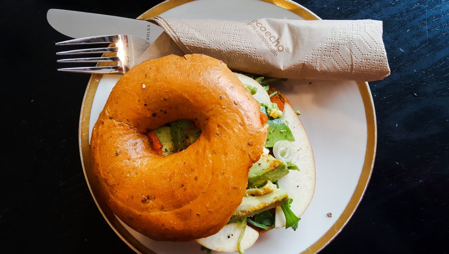 Scooped Bagel Recipe - The Foodie Diary