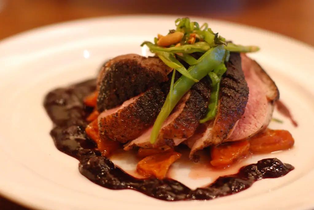 Duck Breast with Blueberry Sauce Recipe