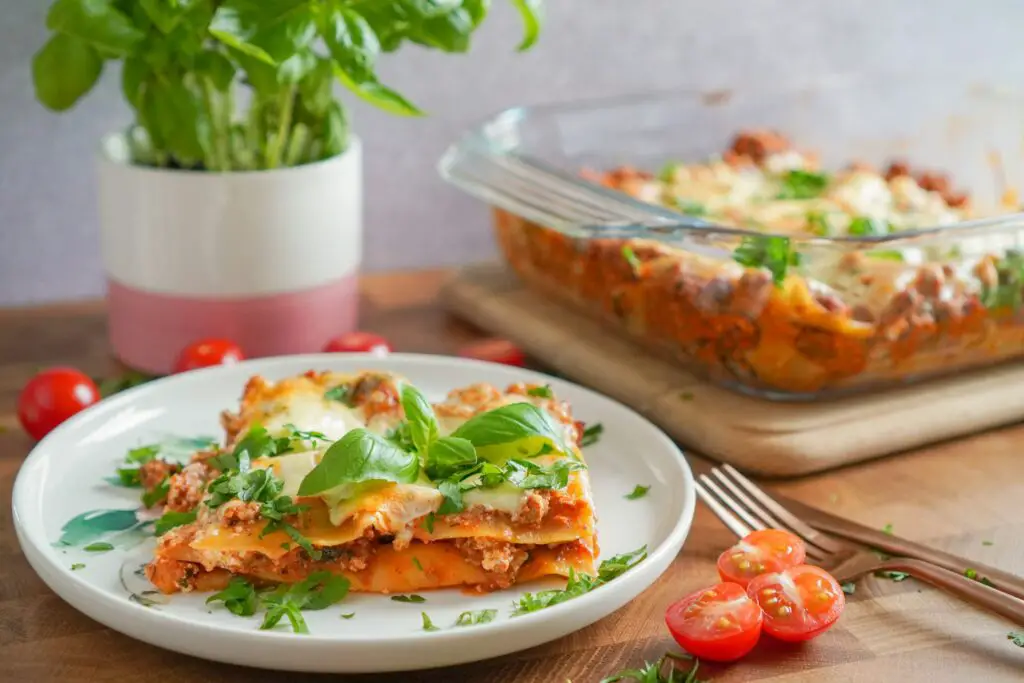 What is a good appetizer to have with lasagna?
