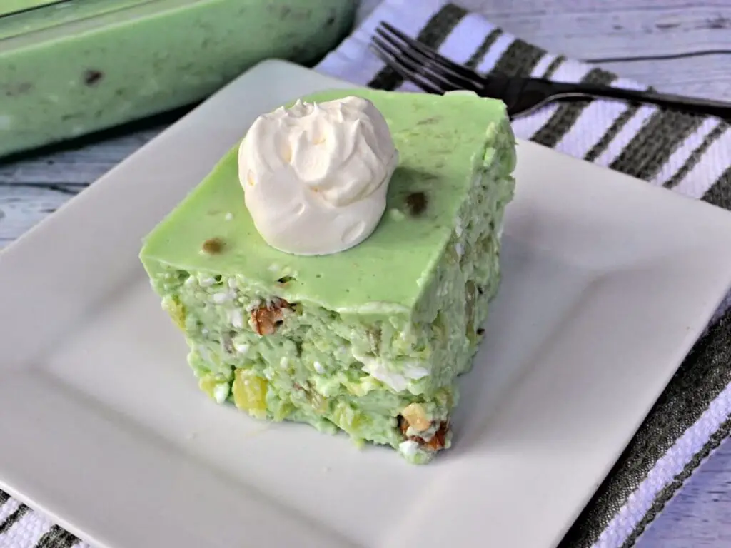 Grandma's Lime Green Jello Salad Recipe