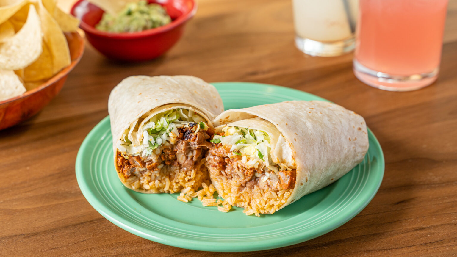 Easy Shredded Chicken Burrito Recipe - The Foodie Diary