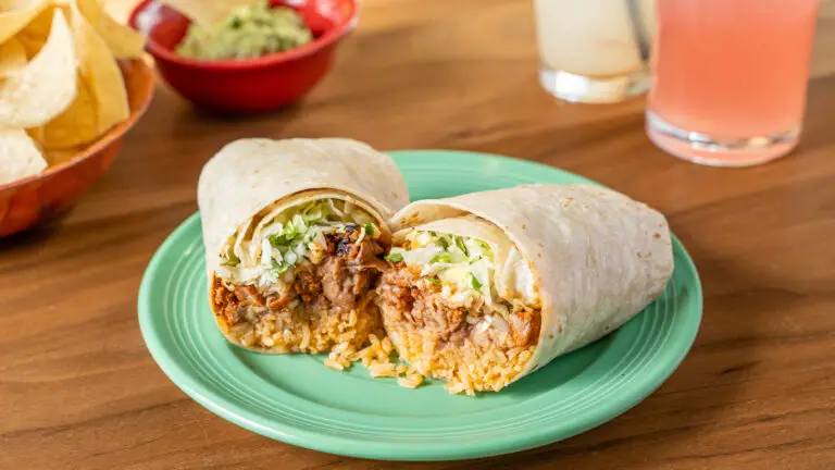 Easy Shredded Chicken Burrito Recipe - The Foodie Diary