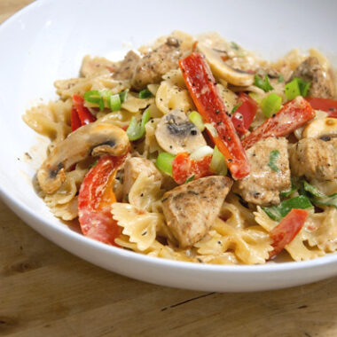 Creamy Cajun Chicken Pasta
