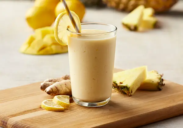 Banana Lemon Ginger Smoothie