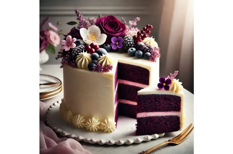 Purple Velvet Cake Recipe