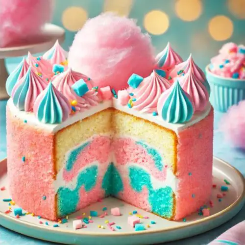 Cotton Candy Poke Cake Recipe
