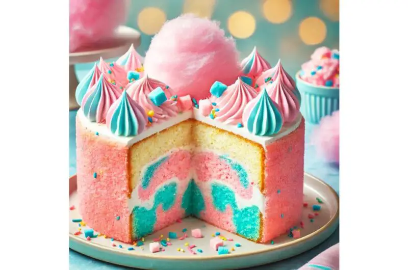 Cotton Candy Poke Cake Recipe