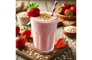Strawberry Oatmeal Smoothie Recipe