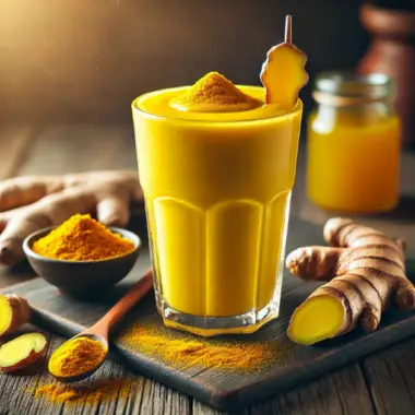 Golden Turmeric Ginger Smoothie Recipe