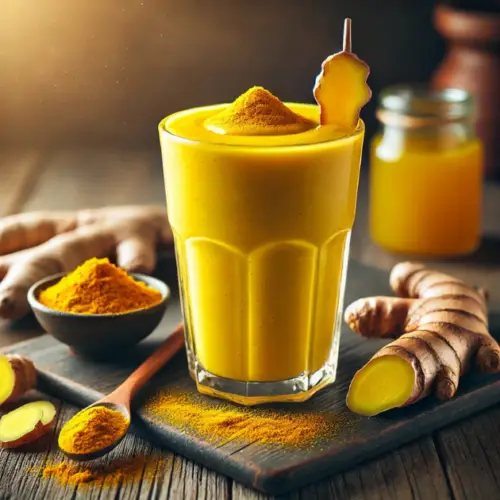 Golden Turmeric Ginger Smoothie Recipe