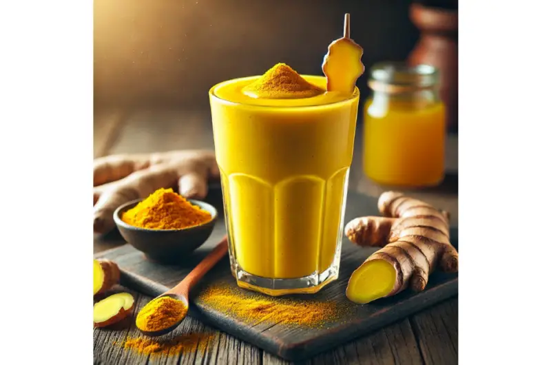 Golden Turmeric Ginger Smoothie Recipe