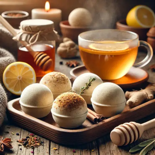 Flu/Cold Tea Bombs Recipe
