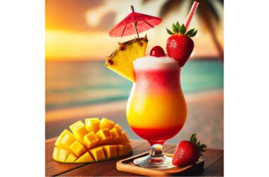 Mango Strawberry Piña Colada
