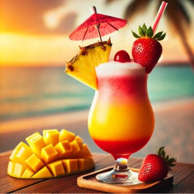 Mango Strawberry Piña Colada
