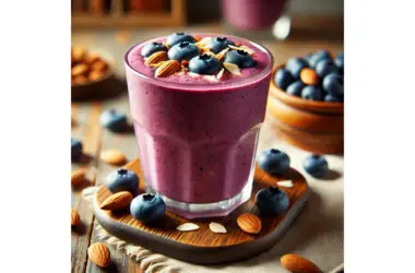 Blueberry Almond Smoothie Recipe