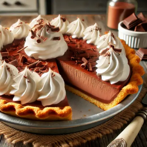 Chocolate Dream Pie Recipe with Cool Whip