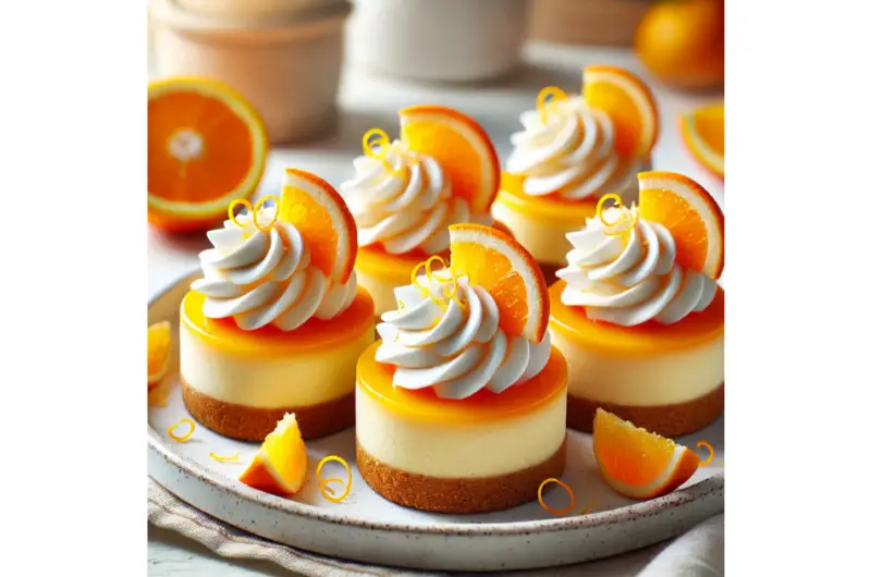 Orange Creamsicle Mini Cheesecakes Recipe