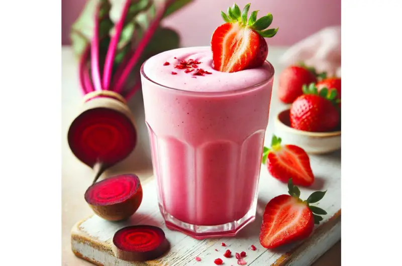 Pink Beet Strawberry Love Smoothie