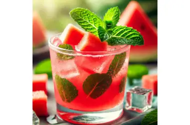 Watermelon Mint Refresher Recipe