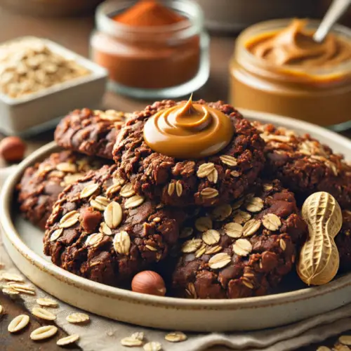 Healthy No-Bake PB2 Chocolate Oatmeal Cookies Recipe