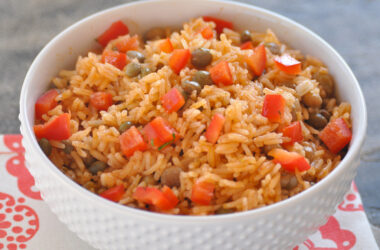 Arroz con Gandules - Rice & Pigeon Peas