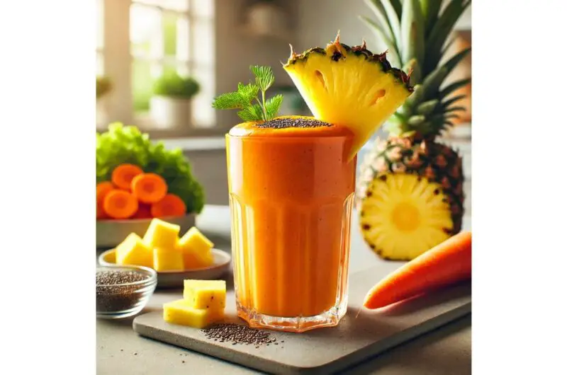 Carrot Pineapple Smoothie Recipe