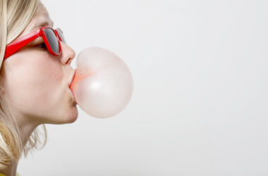 What gum has no microplastics?