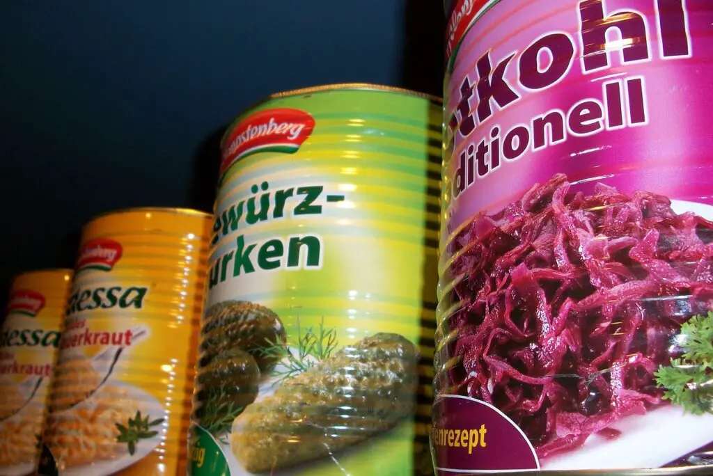 What are examples of processed food?